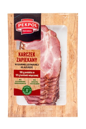 Karczek zapiekany w karmelizowanej glazurze plastry 100g Pekpol