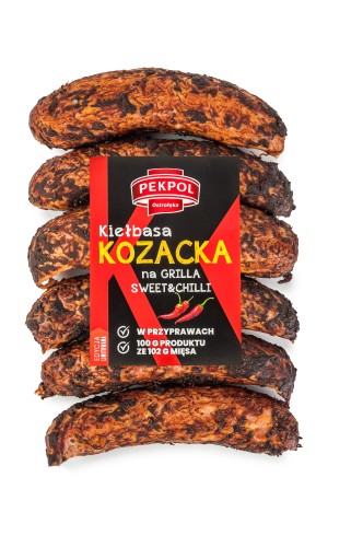 Kiełbasa kozacka na grilla sweet chilli 0,8kg Pekpol