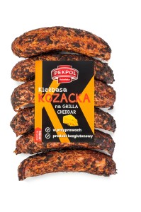 Kiełbasa kozacka na grilla cheddar 0,8kg Pekpol